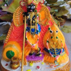 Bankey Bihari Ji Murti Vrindavan God Idol Figurine Decorative Showpiece