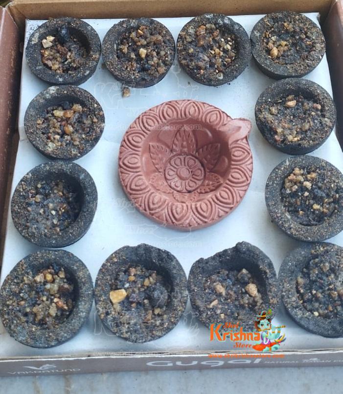 Guggal Hawan Dhoop Cups Pure & Natural for Aroma & Smok