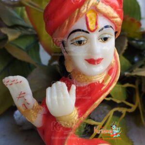 Krishna Idol, Antique Murliwala Statue, Lovely Kanha with Flute (10.5 inch