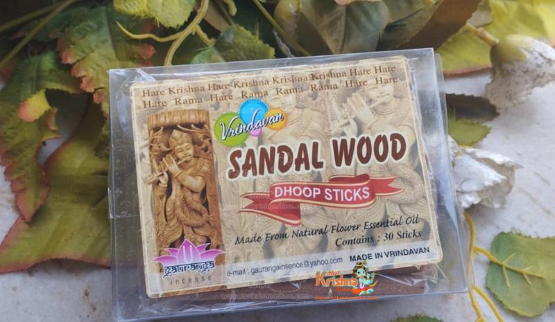vrindavan sandalwood dhoop sticks