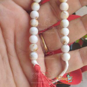Pink Crystal Bead Sakshi (counter) Mala-Premium