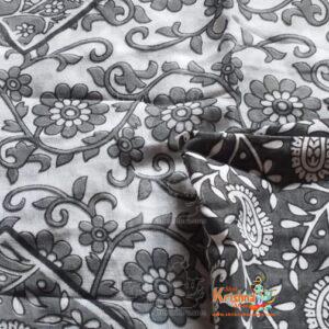 Grey Cotton color cotton Gopi outfit From vrindavan