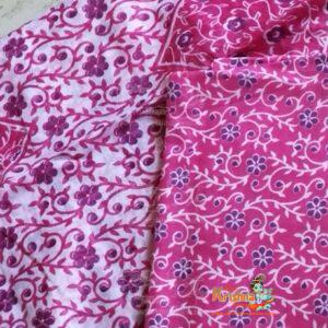 Pink and Purple color gopi dress outfit for summer season