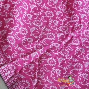 Vrindavan Cotton pink and white Gopi dress online