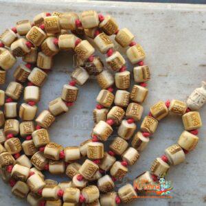 Shri Radha Krishna 108 + 1 Beads Tulsi Japa Mala