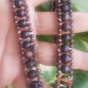 Traditional Chain Design Pure Shyama Tulsi Beads Kanthi Mala