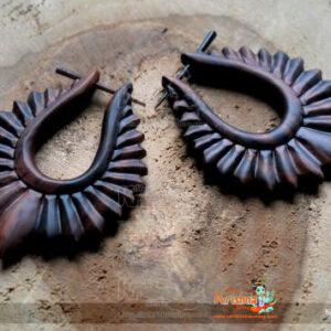 Radha Naam Tulsi Earrings Set