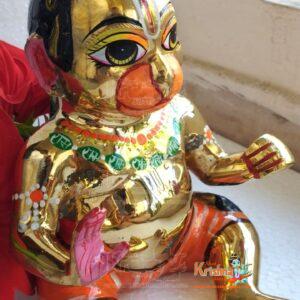 Hanuman Lala Balswarup, Bajarangabali, Kesari Nandan Fine Brass Murti