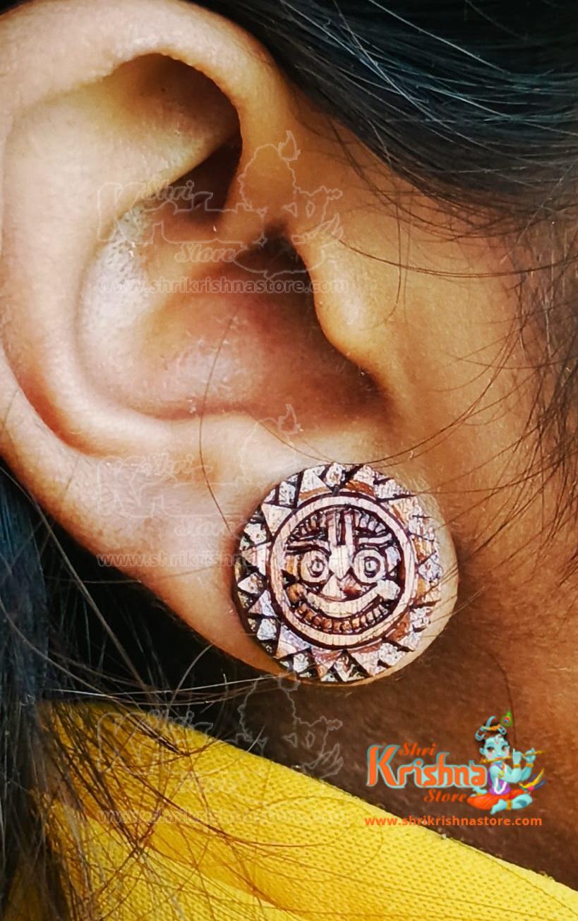 Shri Jagannath Traditional Drop (Earring)