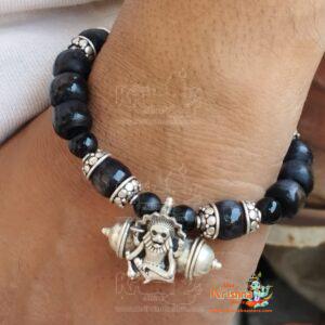 Pure Tulsi Special Narasimha kavach silver bracelet