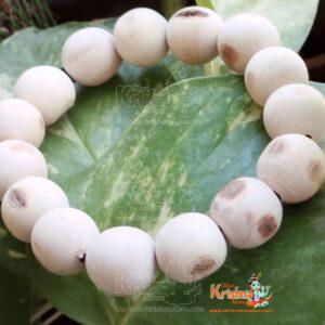 Traditional Shyama Tulsi Beads Bracelet – Elastic Fit