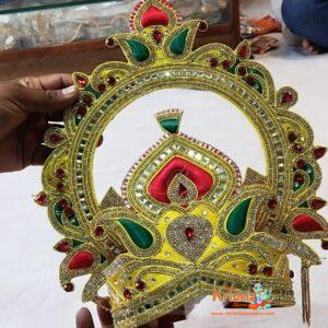 Crown Style Design Mukut – For Big Murti