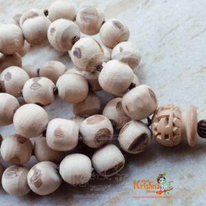 Iskcon 54+1 Beads 8 mm Original Tulsi Japa Mala For Chant