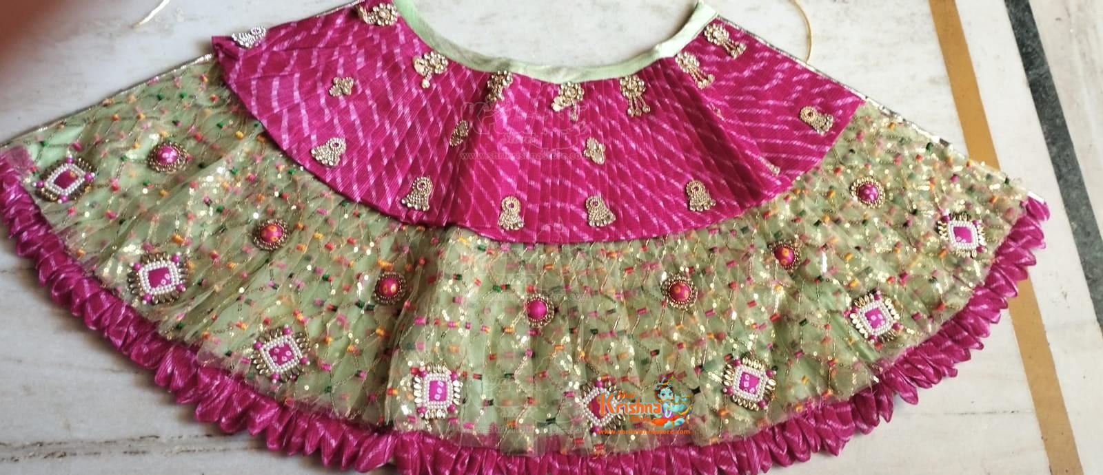 Radha Krishna Designer Dress Set