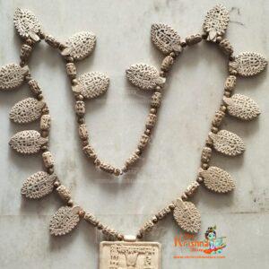 Shri Sita Ram Hand Made design Locket with Tulsi Mala