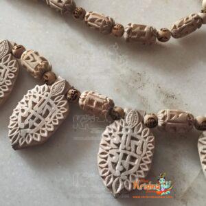 Shri Sita Ram Hand Made design Locket with Tulsi Mala