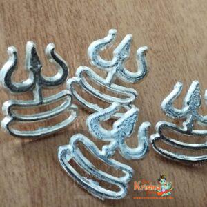 KRIWIN Trishul Tilak/Tika Stamps Metal Silver Color