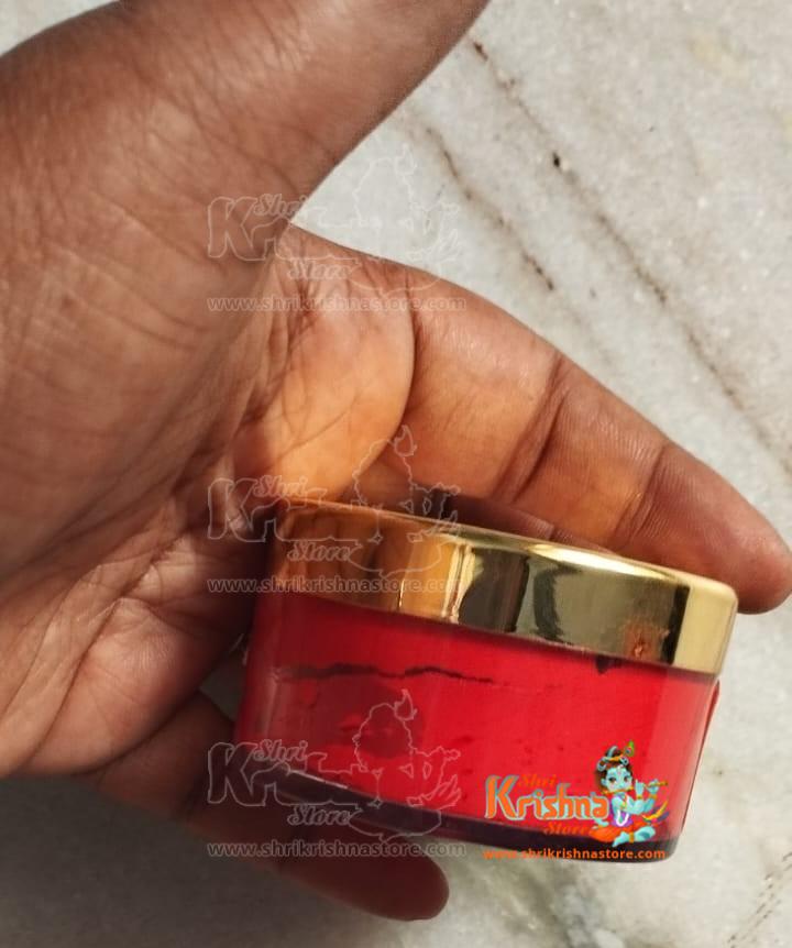 Rakt Chandan Tilak for Pooja and Hawan Tilak