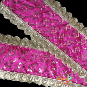 Pink Patka Stole Scarve Red (Combo Pack) Set Of 2 Pieces