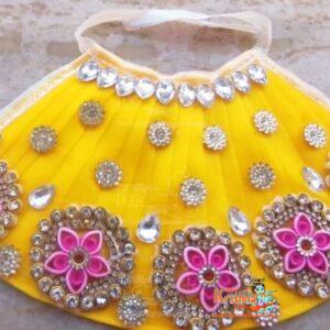 Radha Krishna Jugal Jodi Dress and Full Shringar 8 and 9 Inches Murti