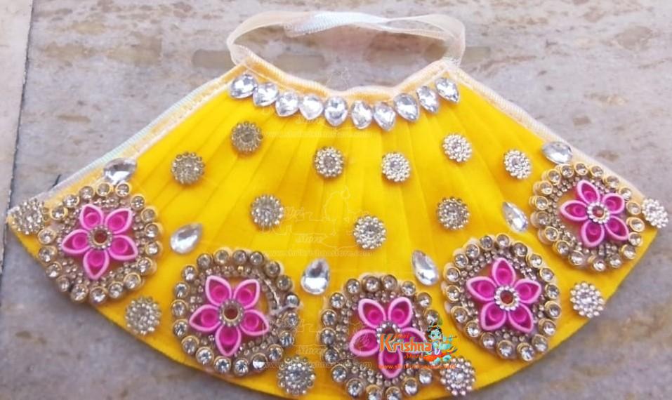 Radha Krishna Jugal Jodi Dress and Full Shringar 8 and 9 Inches Murti