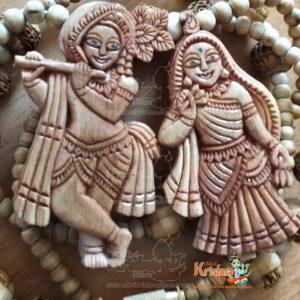Jugal Jodi Shri Radha Krishna Tulsi Locket Mala