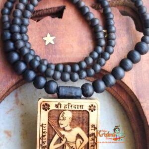 Shri Haridasji Locket Black Shyma Tulsi Kanthi Mala