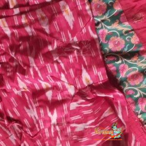 Radharani – Gopi Skirt Outfit Pink and Navy Blue