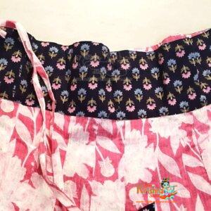 Radharani – Gopi Skirt Outfit Pink and Navy Blue