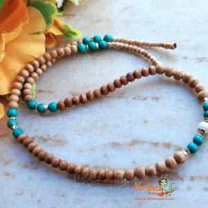 Real Pearl Moti Tulsi Kanthi Mala