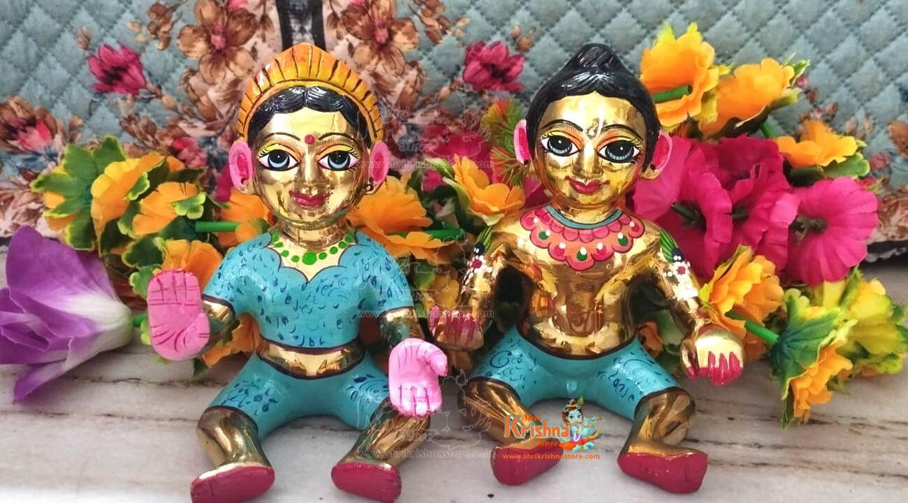 Bal swaroop Jugal Jodi Radha Krishna Lala Lali