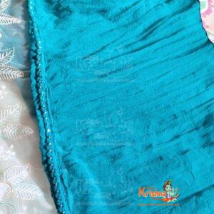 flower peach gopi dress