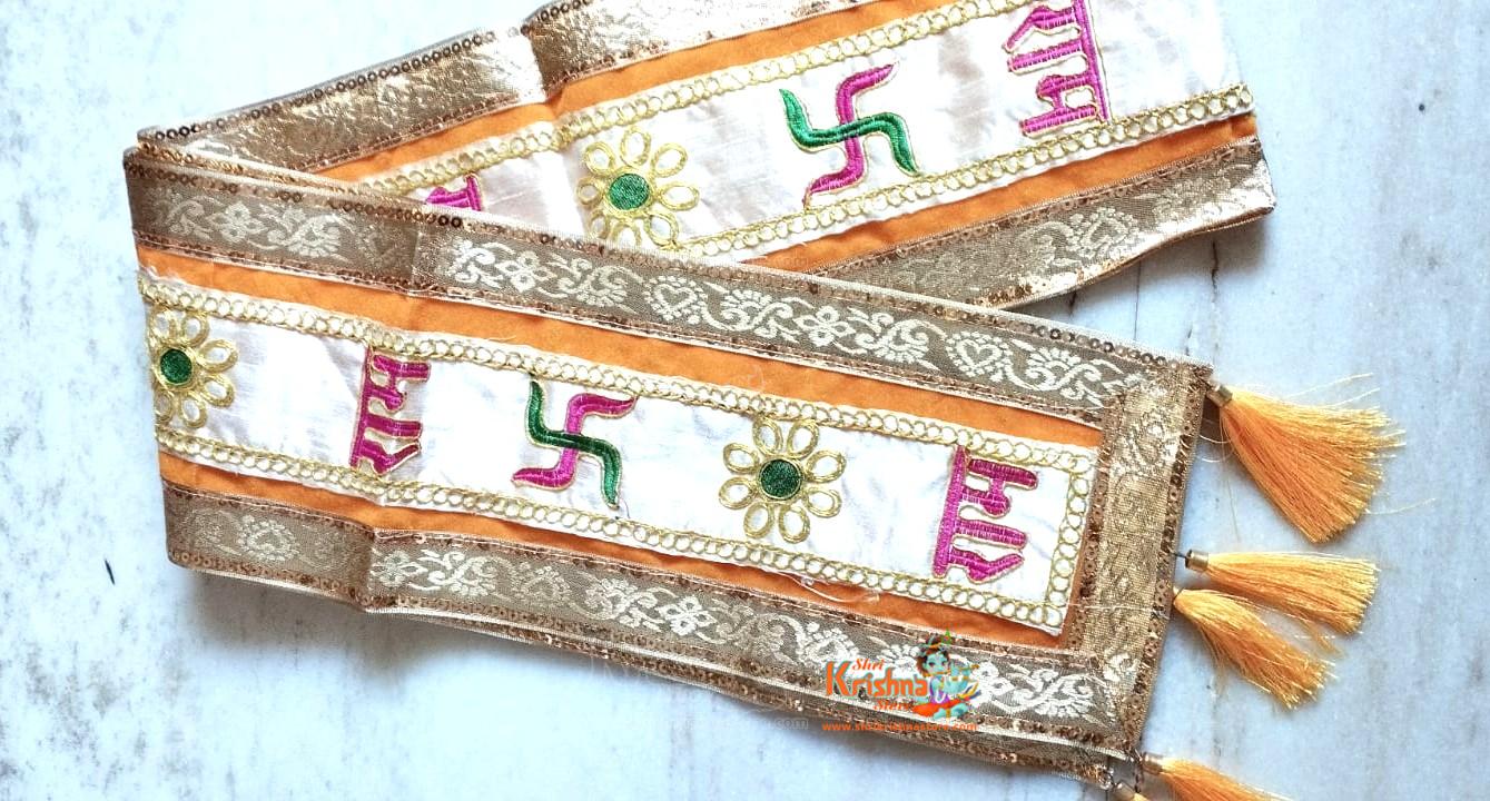 Buy Radhe Radhe Embroidery Patke | Chanana Dupatta-Pack of three