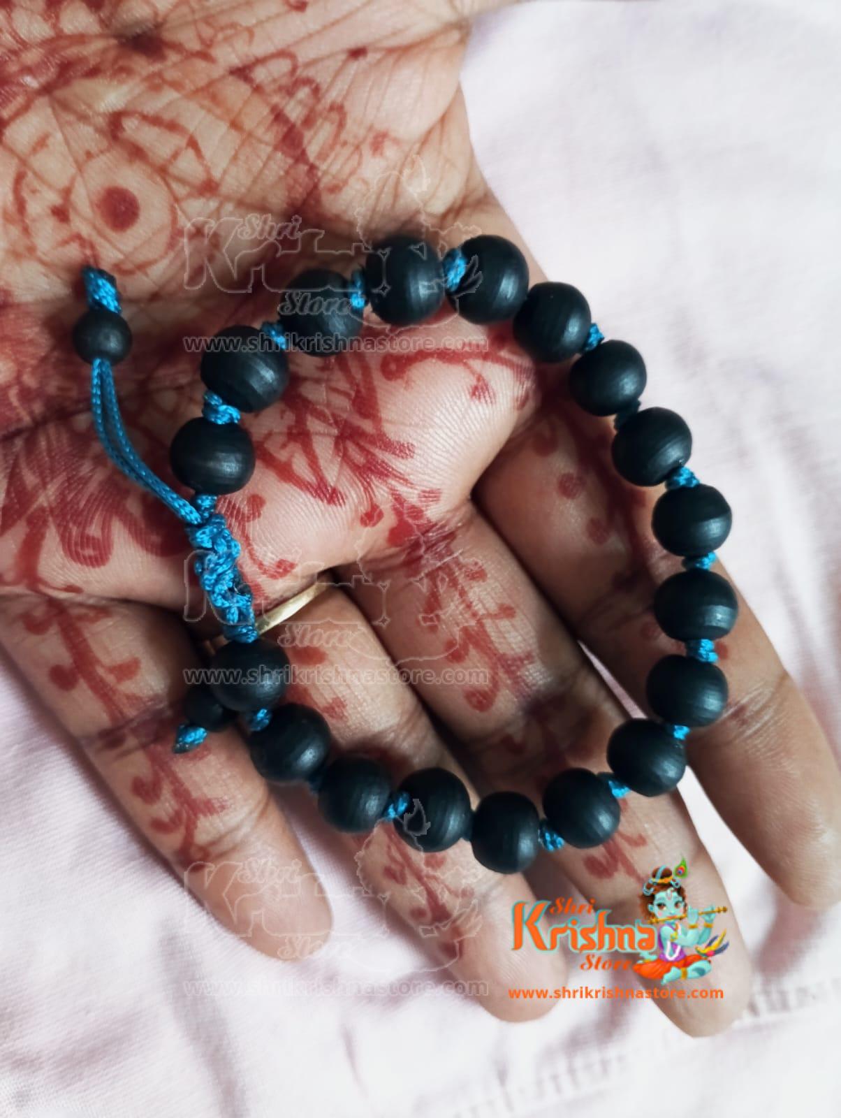 Buy Tulsi Round Knotted Beads Bracelet