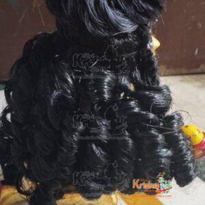 Laddu Gopal Curly Hair for Size 8,9,10 No laddu Gopal G