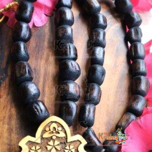Shri Radha Vallabh Shri Harivansh Bhaktmal Tulsi Locket Mala