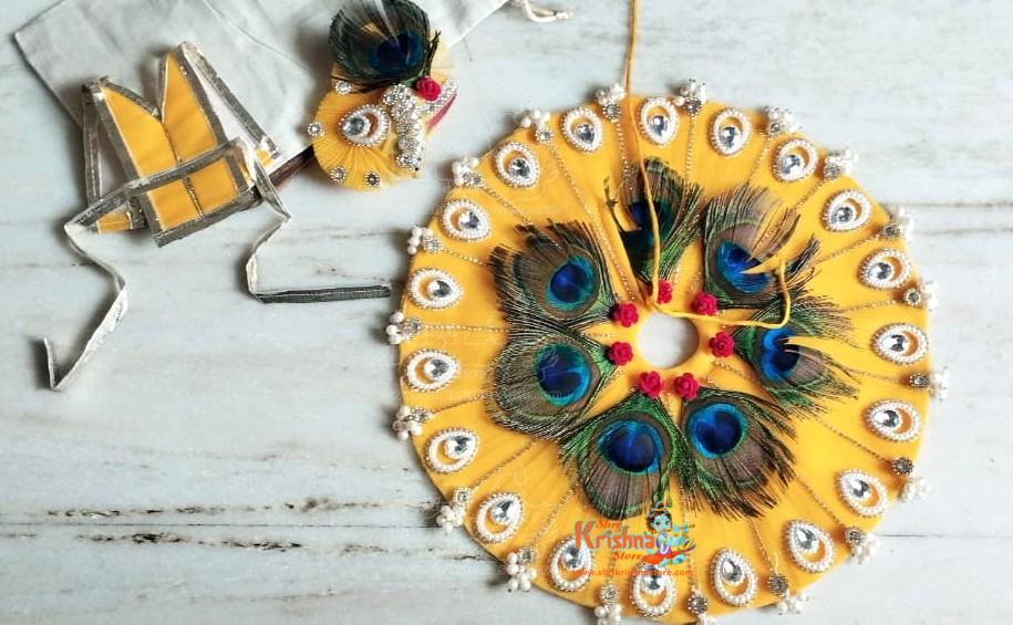 BAL Gopal Special Laddu Gopal Dresses/Kanha Ji Designer Dresses/Poshak (2 No.)