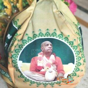 Custom Design Srila Prabhupada Hand-Painted Japa Bag