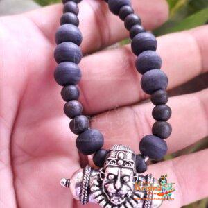 Narasimha Kavach with Shyma Black Original Tulsi Beads Mala