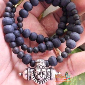 Narasimha Kavach with Shyma Black Original Tulsi Beads Mala