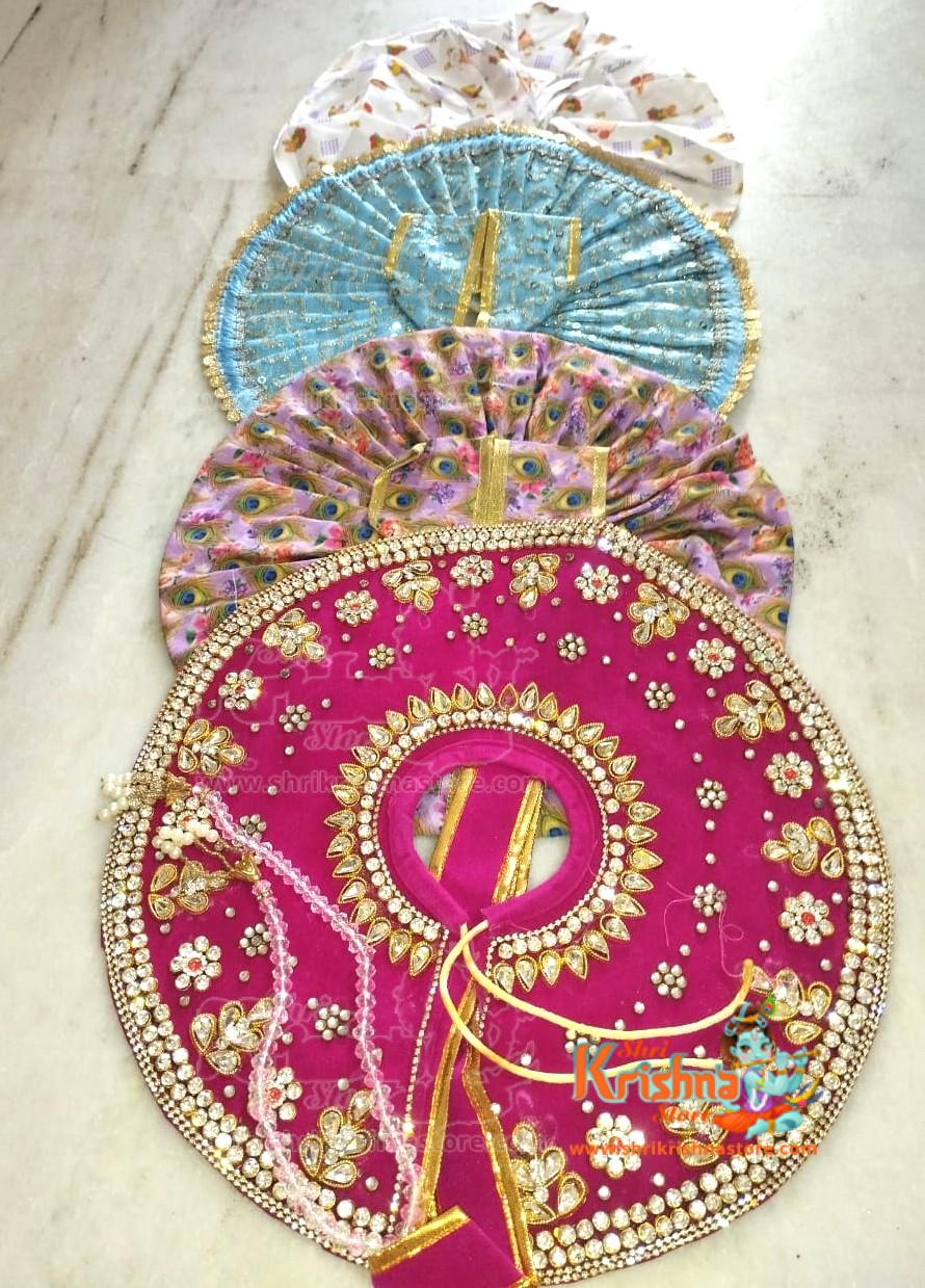 Bal Gopal Dresses/Kanha Ji Designer /Poshak (4 No.)