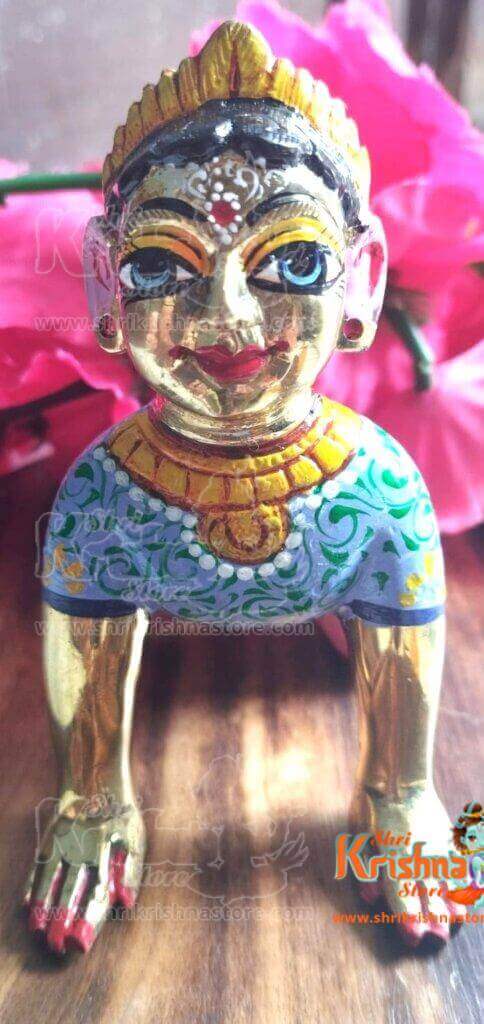 Smiley Face Bal Swaroop Radha Rani Idol buy online from us