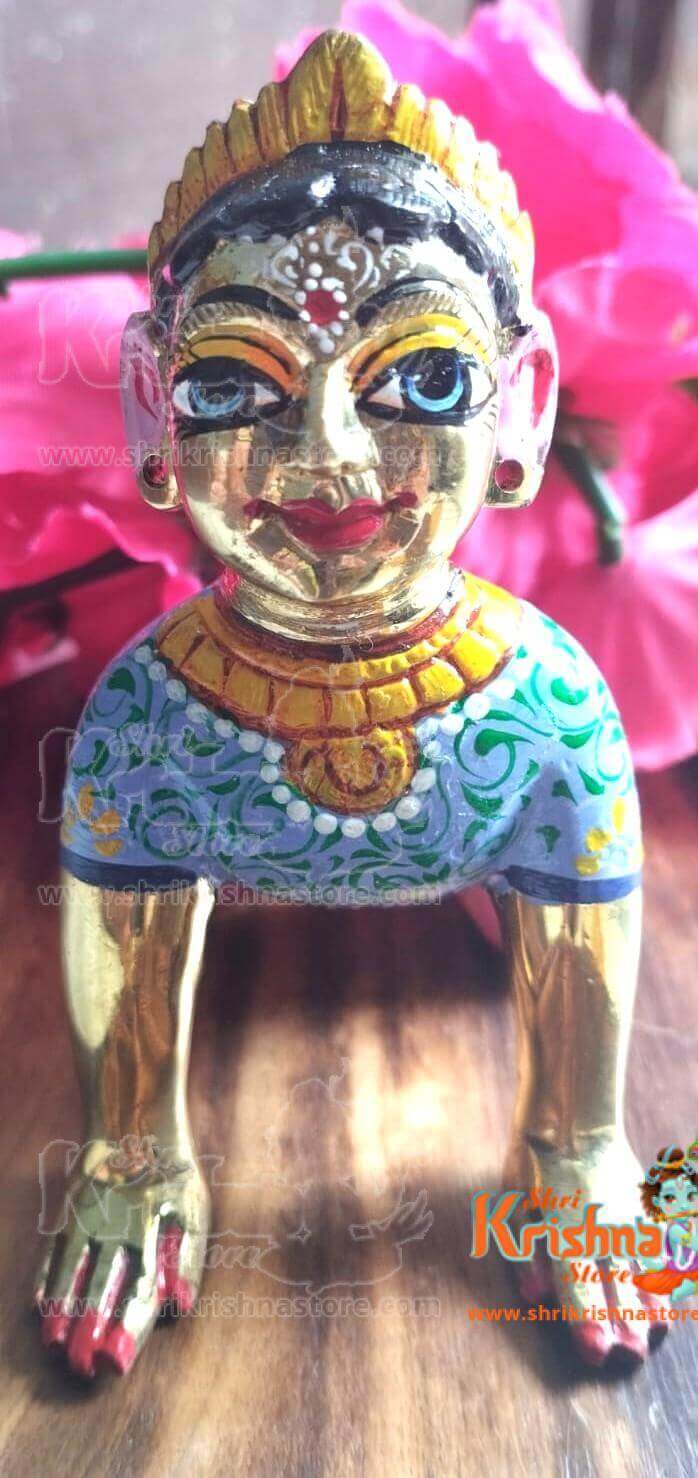 Smiley face bal swaroop radha rani idol