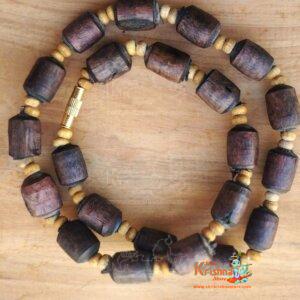Classical Cylindrical Shaped Shyama Tulsi Kanthi Mala – Premium