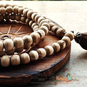 108 + 1 Tulsi Beads Jap Mala for Wearing And Mantra