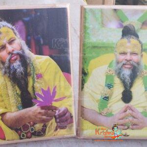 Premanand Govind Sharan ji Maharaj wooden photo frame