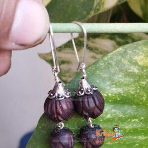 Pure Silver Tulsi Earring- Antique Design / Classic / Trending