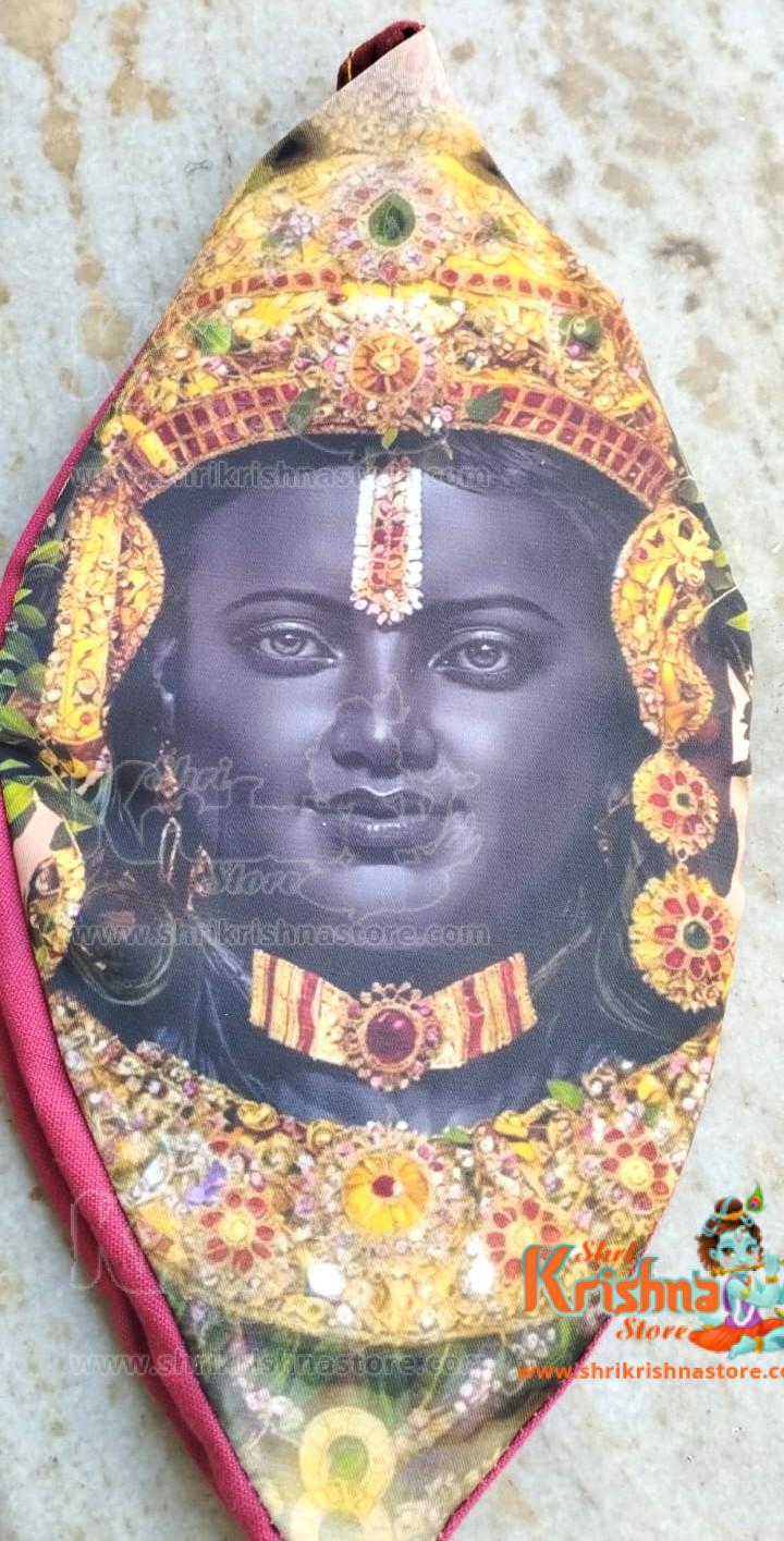 Krishna Flute Digital Printed Japa Jholi Bag-Pack of Two