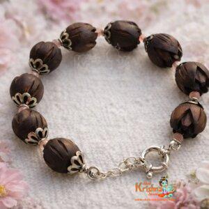 Pure Silver With Shyma Tulsi Bracelet