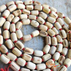 Tulsi Japa Mala with Yellow Tassel and Radhha Krishna Guru Bead – Supper Fine Quality